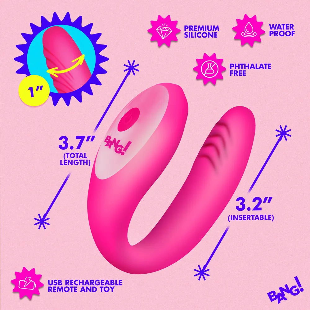 BG Gyrating G-Spot Vibrator – Remote-Controlled Silicone Vibrator > Vibrators > G-Spot - Tophatter Daily Deals