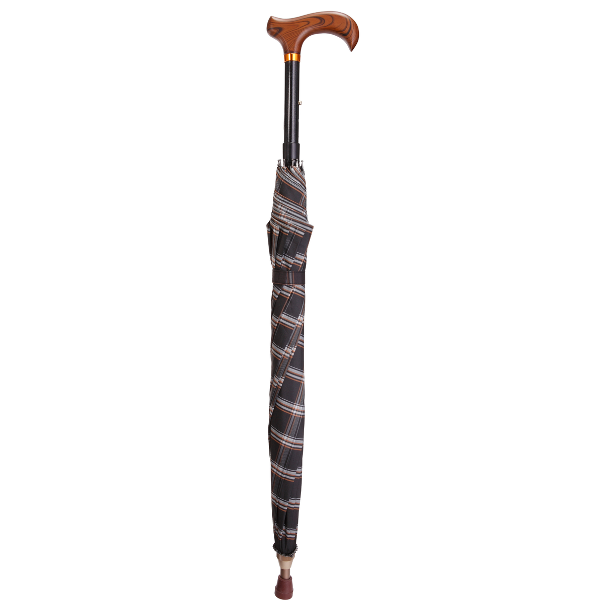 Umbrella Walking Cane Charcoal - Tophatter Daily Deals
