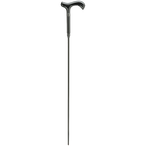 Cane Umbrella - Blue and Black Plaid - Tophatter Daily Deals