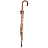 The Tartans Natural Congo Crook Umbrella - Tophatter Daily Deals