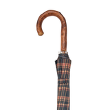 Highland Tartan Umbrella with Congo Crook Handle - 27 Canopy, 16 Ribs - Tophatter Daily Deals