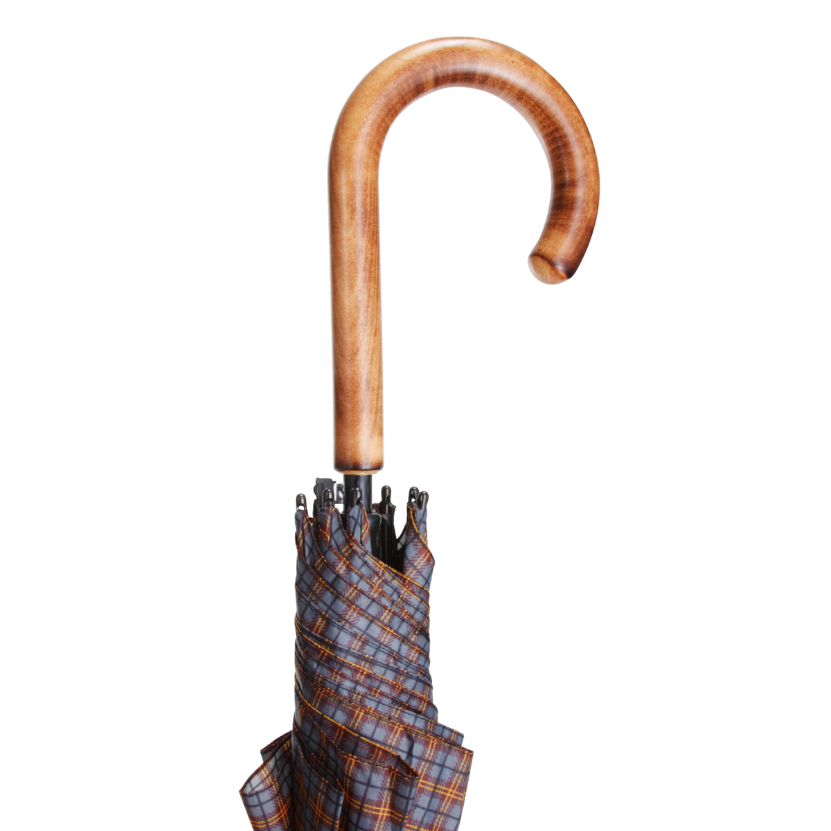 The Tartans Maple Crook Umbrella - Tophatter Daily Deals