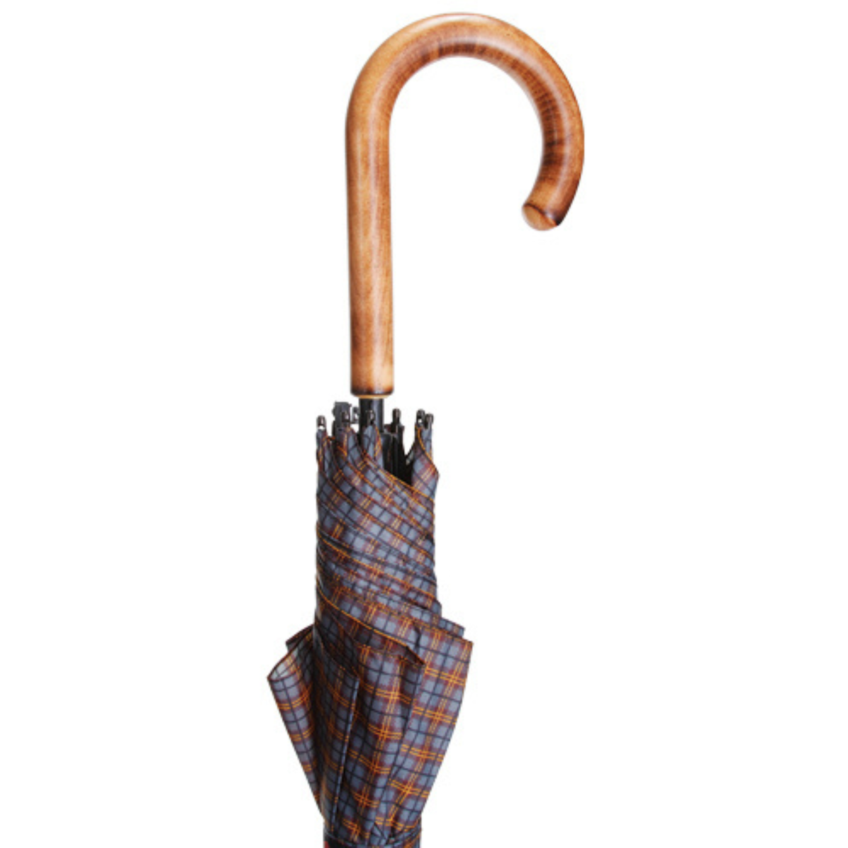 The Tartans Maple Crook Umbrella - Tophatter Daily Deals