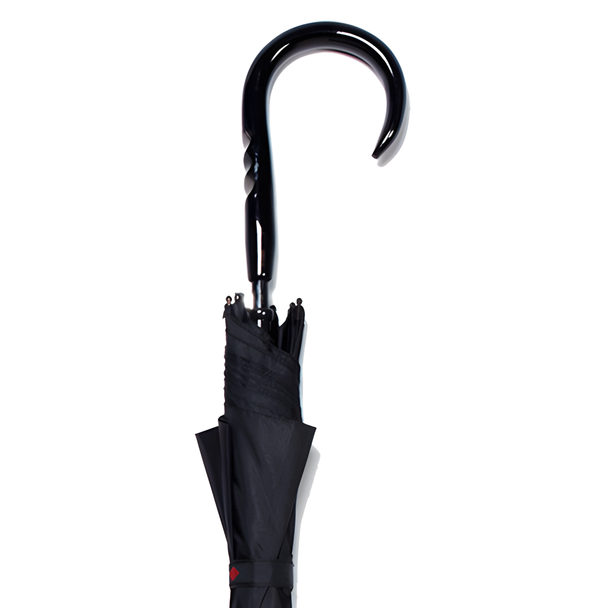 Triple Twist Crook Handle Umbrella - Tophatter Daily Deals