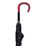 Sculpted Crook Handle Umbrella Red Sculpted Handle - Tophatter Daily Deals