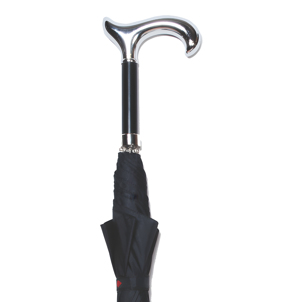 The Classics Chrome Derby Ergo Umbrella - Tophatter Daily Deals