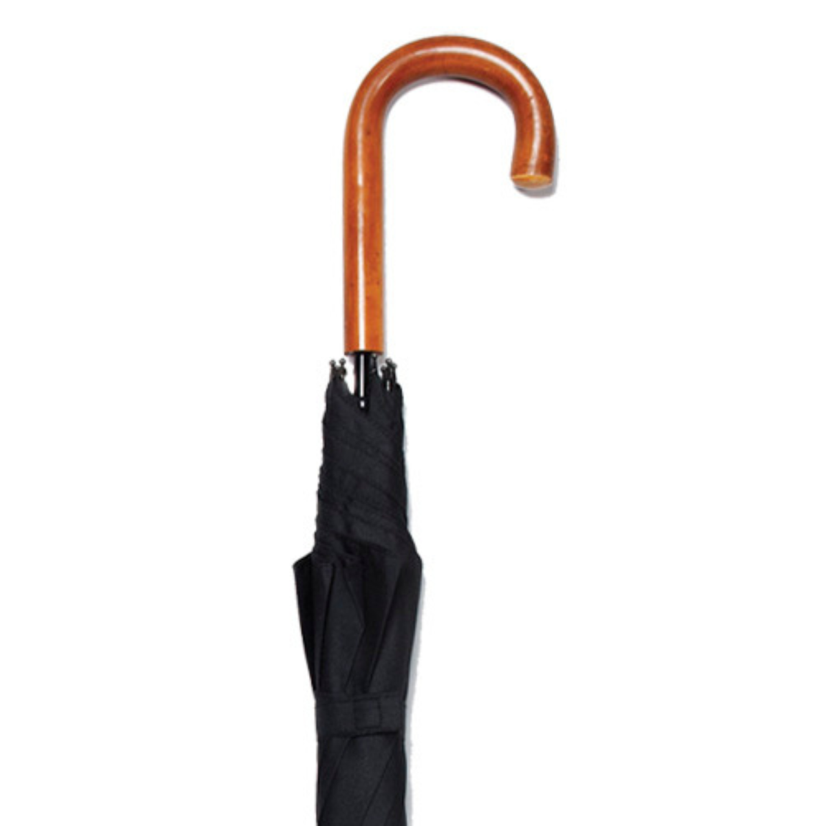 The Classics Malacca Crook Umbrella - Tophatter Daily Deals