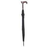 The Classics Walnut Derby Ergo Umbrella - Tophatter Daily Deals