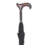 The Classics Walnut Derby Ergo Umbrella - Tophatter Daily Deals