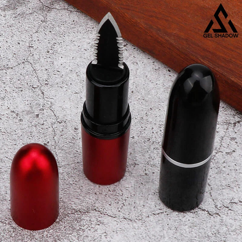 4.5 Inch Pucker-Up Lipstick Knife-GS85 Pocket Knives - Tophatter Daily Deals