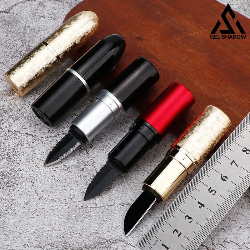 4.5 Inch Pucker-Up Lipstick Knife-GS85 Pocket Knives - Tophatter Daily Deals