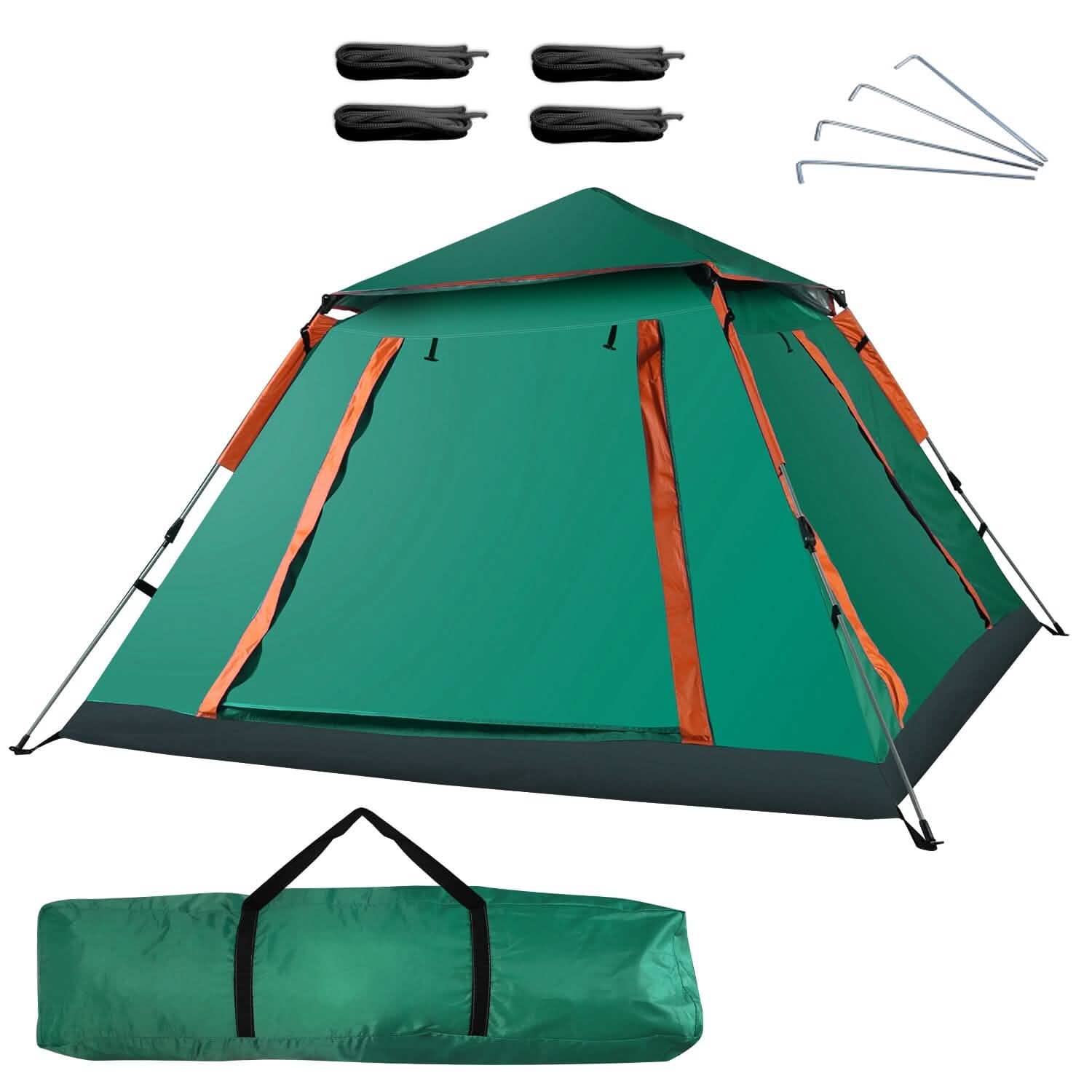 4-5 Person Camping Tent Outdoor Foldable Waterproof Tent Outdoor Recreation - Tophatter Daily Deals