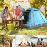 4-5 Person Camping Tent Outdoor Foldable Waterproof Tent Outdoor Recreation - Tophatter Daily Deals