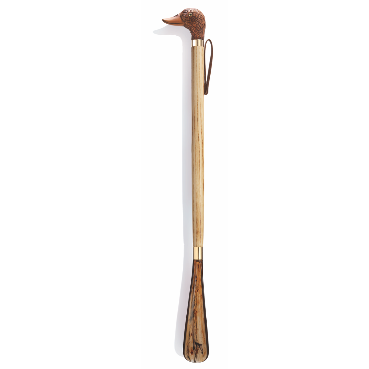 Oak Tone Duck Shoehorn - Tophatter Daily Deals