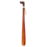 Elegant Dog Head Shoehorn with Gold Collar – Handcrafted in Spain - Tophatter Daily Deals