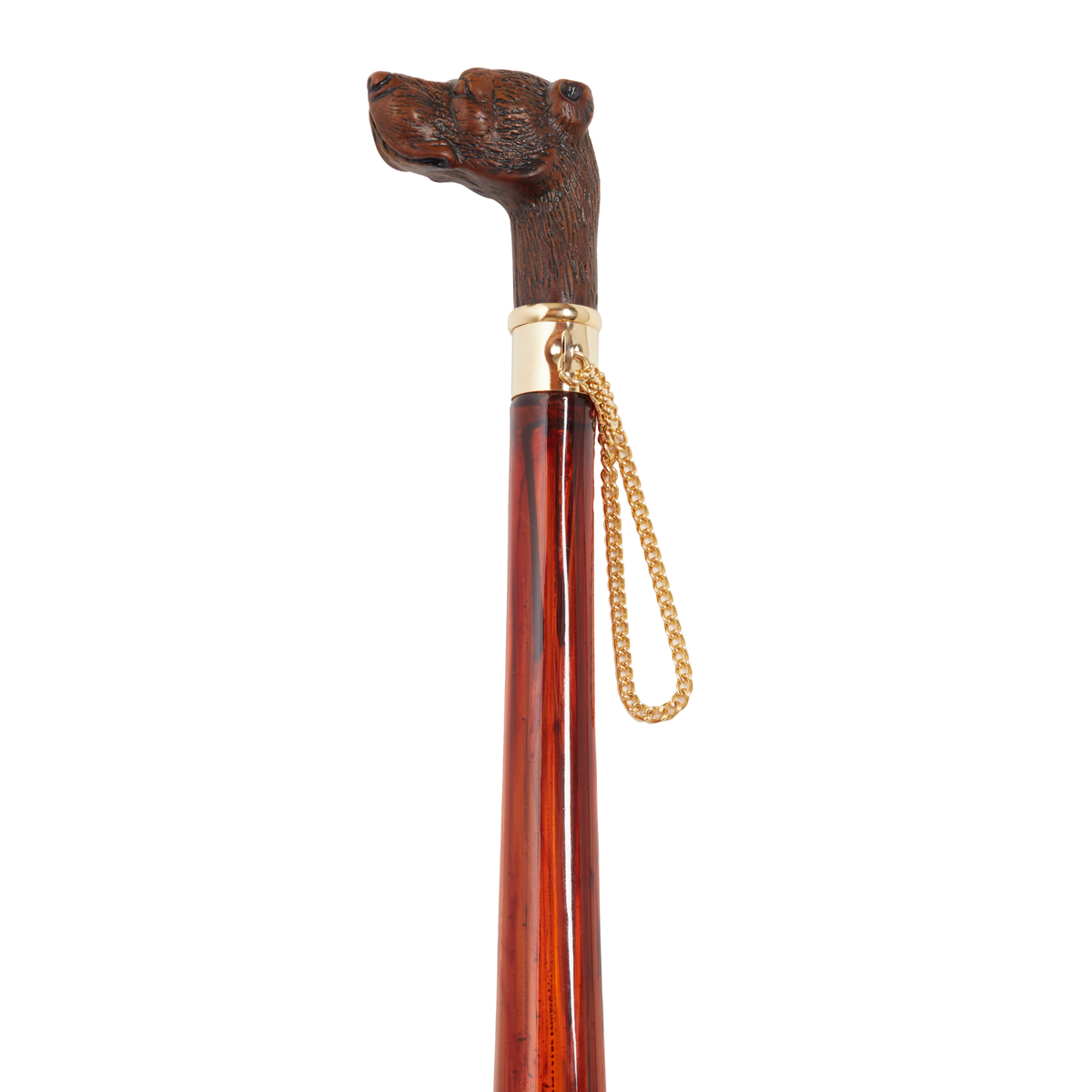 Elegant Dog Head Shoehorn with Gold Collar – Handcrafted in Spain - Tophatter Daily Deals