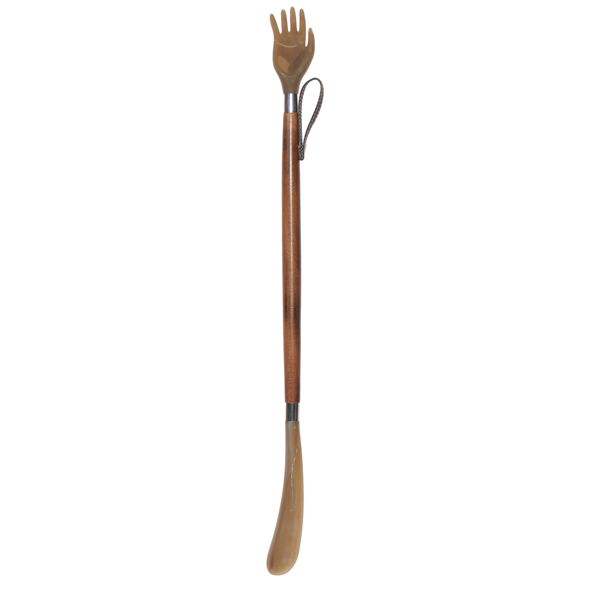 23-Inch Back Scratcher & Shoehorn – Maple Wood, Made in Spain - Tophatter Daily Deals