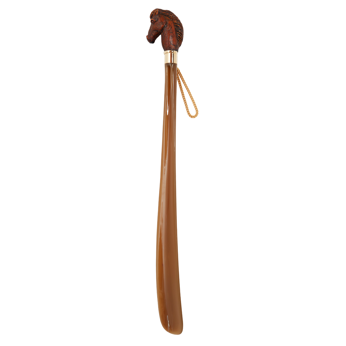 Equestrian Elegance Spanish Handmade Horse Head Shoehorn 23 - Tophatter Daily Deals