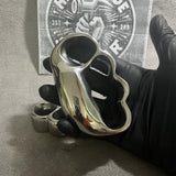 4-Finger Anti-explosion Stainless Steel Self-defense Knuckle Duster EDC - Tophatter Daily Deals
