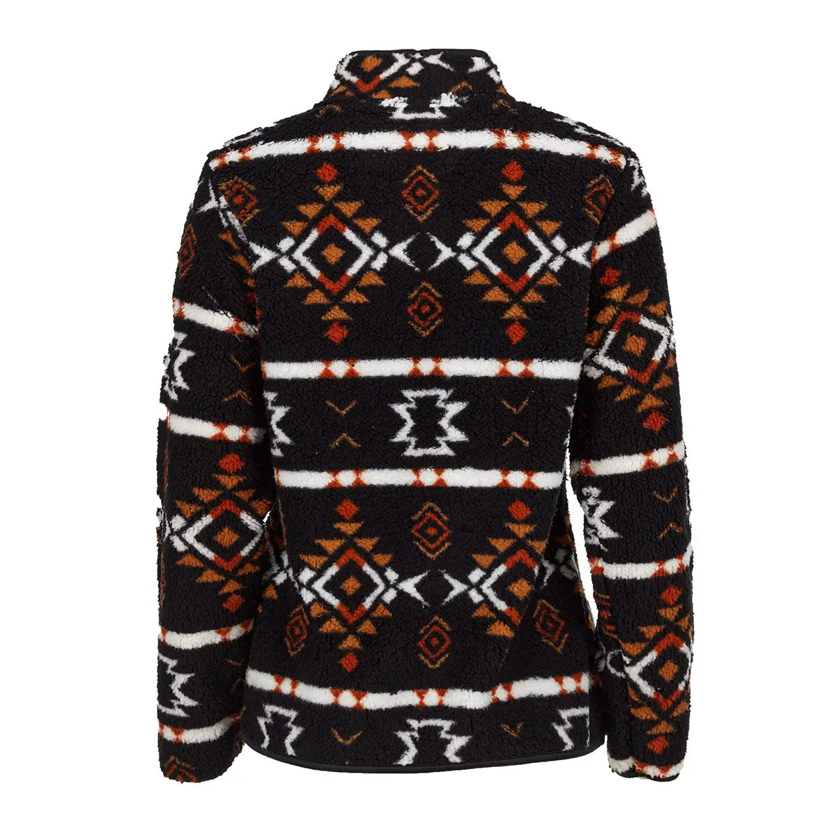Canada Weather Gear Women's 1/4 Zip Aztec Printed Sherpa Fleece & Sherpa - Tophatter Daily Deals