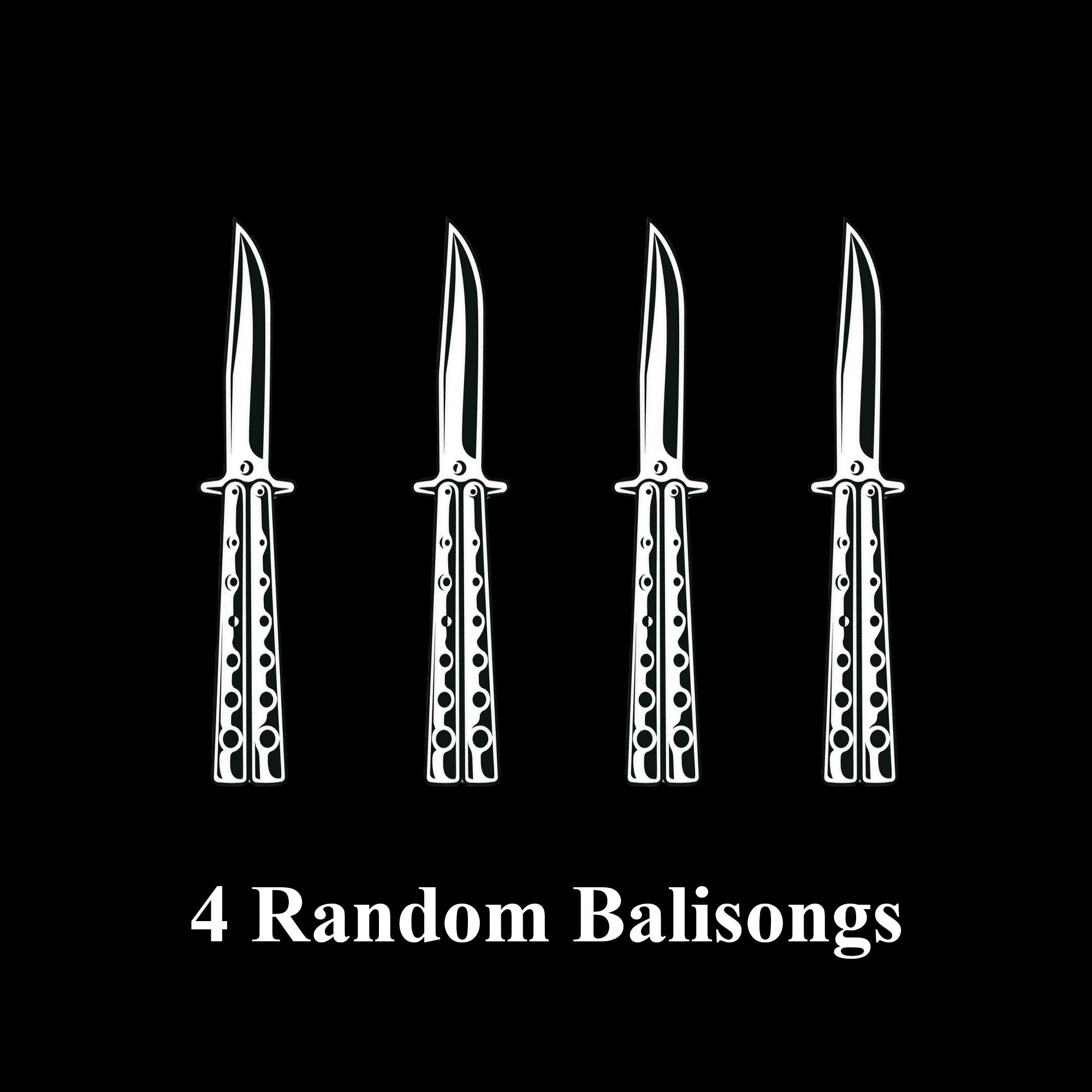 High Quality ACG Balisong Fan Art Mystery Prize Random 4 - Tophatter Daily Deals