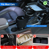 4-in-1 Car Cup Holder Tray Food Table Automotive - Tophatter Daily Deals