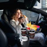 4-in-1 Car Cup Holder Tray Food Table Automotive - Tophatter Daily Deals