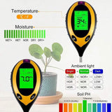 4-in-1 Digital Soil Moisture Meter Garden & Patio - Tophatter Daily Deals