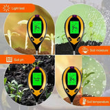 4-in-1 Digital Soil Moisture Meter Garden & Patio - Tophatter Daily Deals