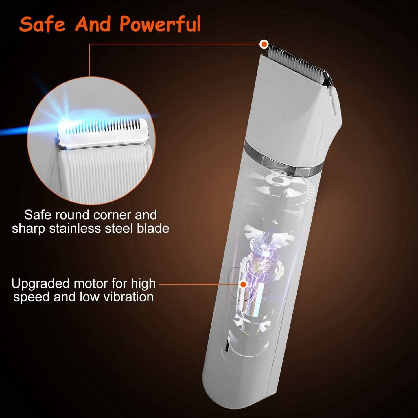 4-in-1 Electric Pet Dog Cat Grooming Kit Cordless Rechargeable Pet Supplies - Tophatter Daily Deals