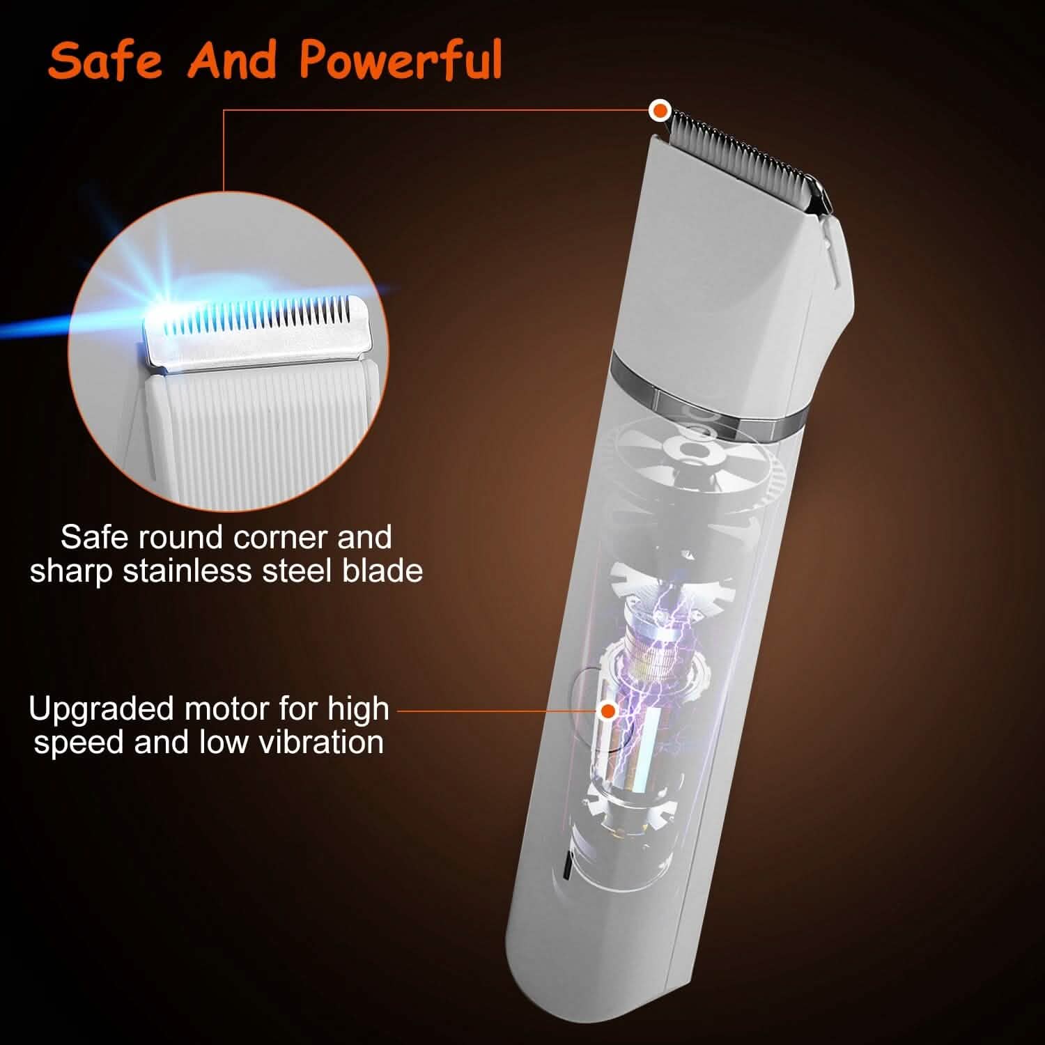4-in-1 Electric Pet Dog Cat Grooming Kit Cordless Rechargeable Pet Supplies - Tophatter Daily Deals