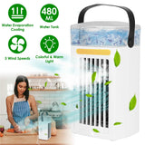 4-in-1 Evaporative Air Cooler Water Mist Cooling Fan Household Appliances - Tophatter Daily Deals