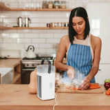 4-in-1 Evaporative Air Cooler Water Mist Cooling Fan Household Appliances - Tophatter Daily Deals
