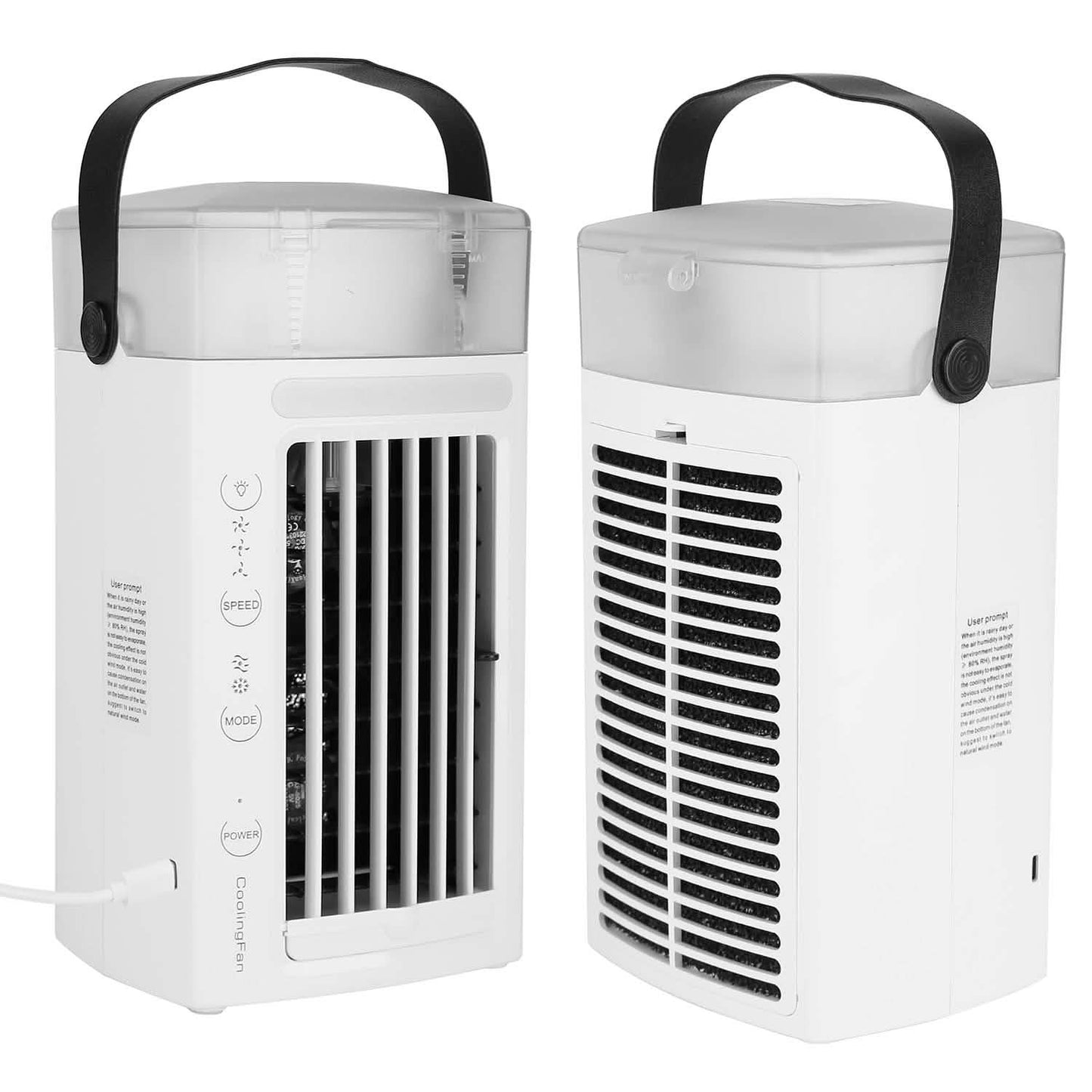 4-in-1 Evaporative Air Cooler Water Mist Cooling Fan Household Appliances - Tophatter Daily Deals