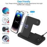 4-in-1 Foldable Wireless Charger Mobile Accessories - Tophatter Daily Deals
