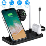 4-in-1 Foldable Wireless Charger Mobile Accessories - Tophatter Daily Deals