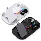 4-in-1 Foldable Wireless Charging Station Stand Dock Mobile Accessories - Tophatter Daily Deals
