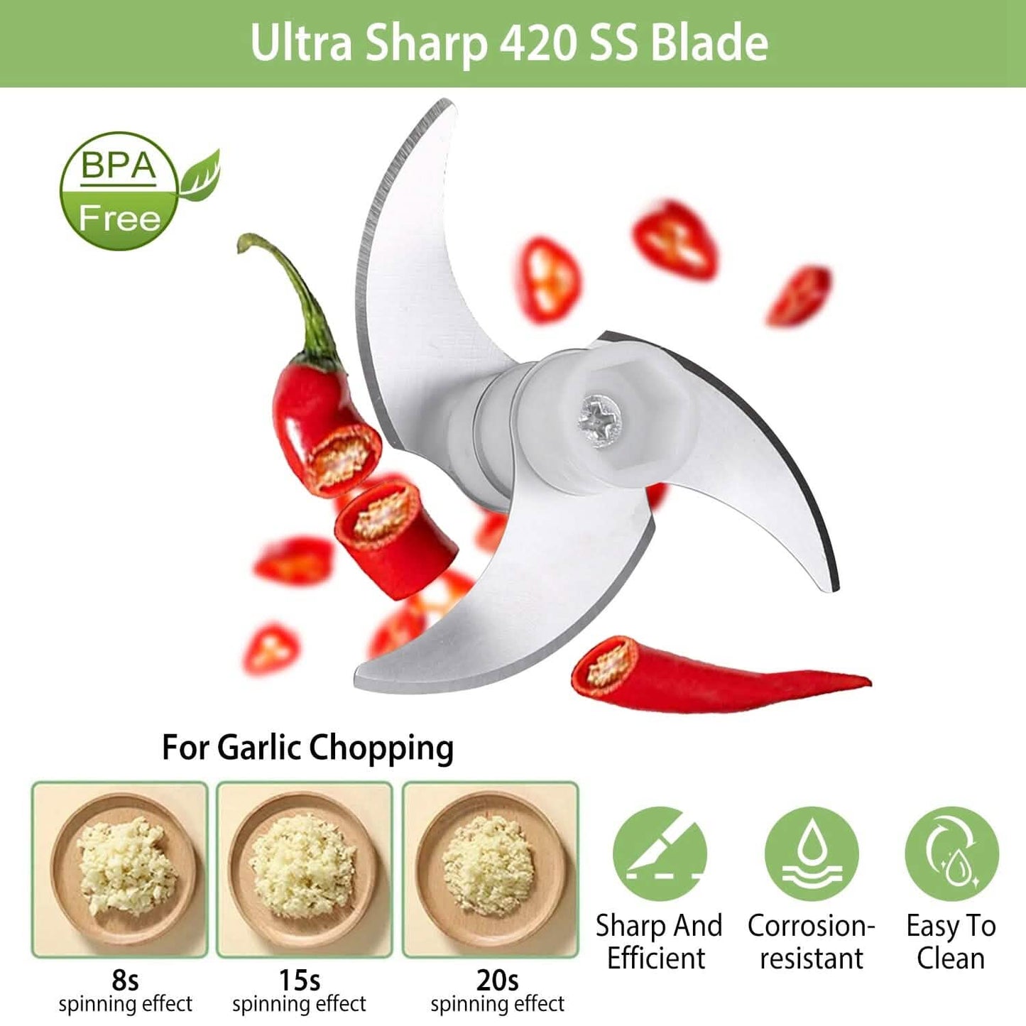 4-in-1 Handheld Electric Vegetable Chopper, Grinder, Slicer and Dicer Kitchen Tools & Gadgets - Tophatter Daily Deals