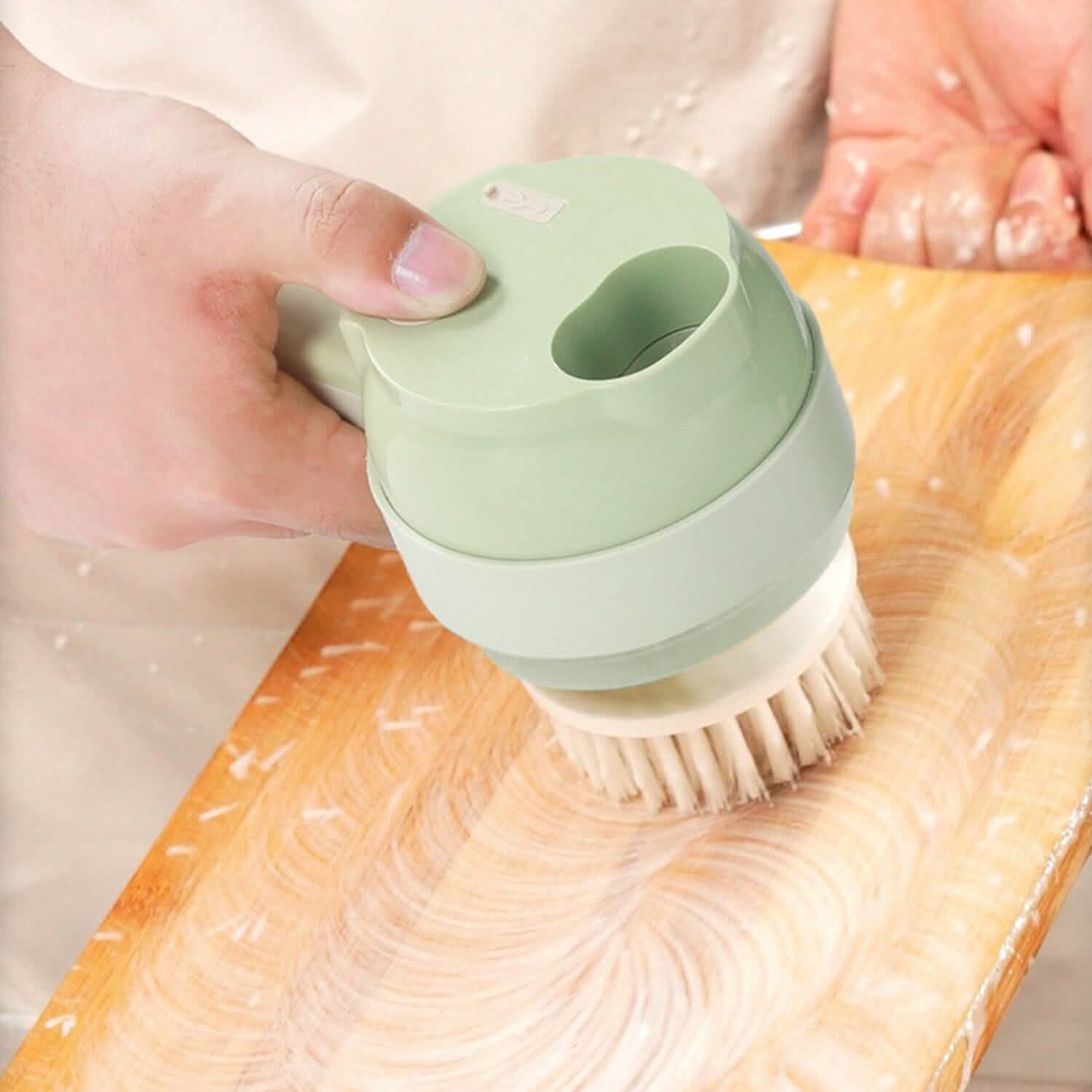4-in-1 Handheld Electric Vegetable Chopper, Grinder, Slicer and Dicer Kitchen Tools & Gadgets - Tophatter Daily Deals