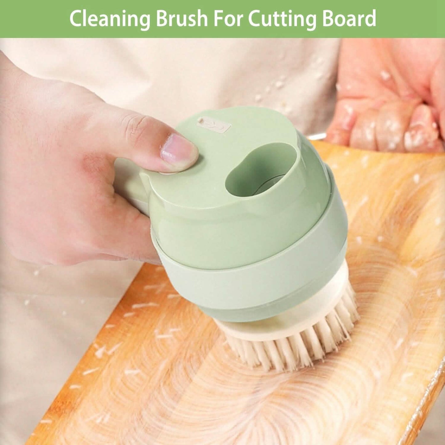4-in-1 Handheld Electric Vegetable Chopper, Grinder, Slicer and Dicer Kitchen Tools & Gadgets - Tophatter Daily Deals