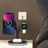 4-in-1 Magnetic Wireless Charging Station Dock Mobile Accessories - Tophatter Daily Deals