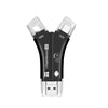 4-in-1 SD Memory Card Reader and Adapter