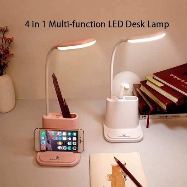 4-In-1 Touch Control Table Lamp Indoor Lighting - Tophatter Daily Deals