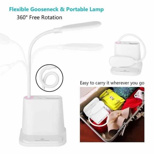 4-In-1 Touch Control Table Lamp Indoor Lighting - Tophatter Daily Deals