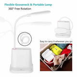4-In-1 Touch Control Table Lamp Indoor Lighting - Tophatter Daily Deals