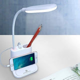 4-In-1 Touch Control Table Lamp White Indoor Lighting - Tophatter Daily Deals