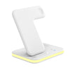 4-in-1 Wireless Charging Stand with Night Light White Charging Station - Tophatter Daily Deals