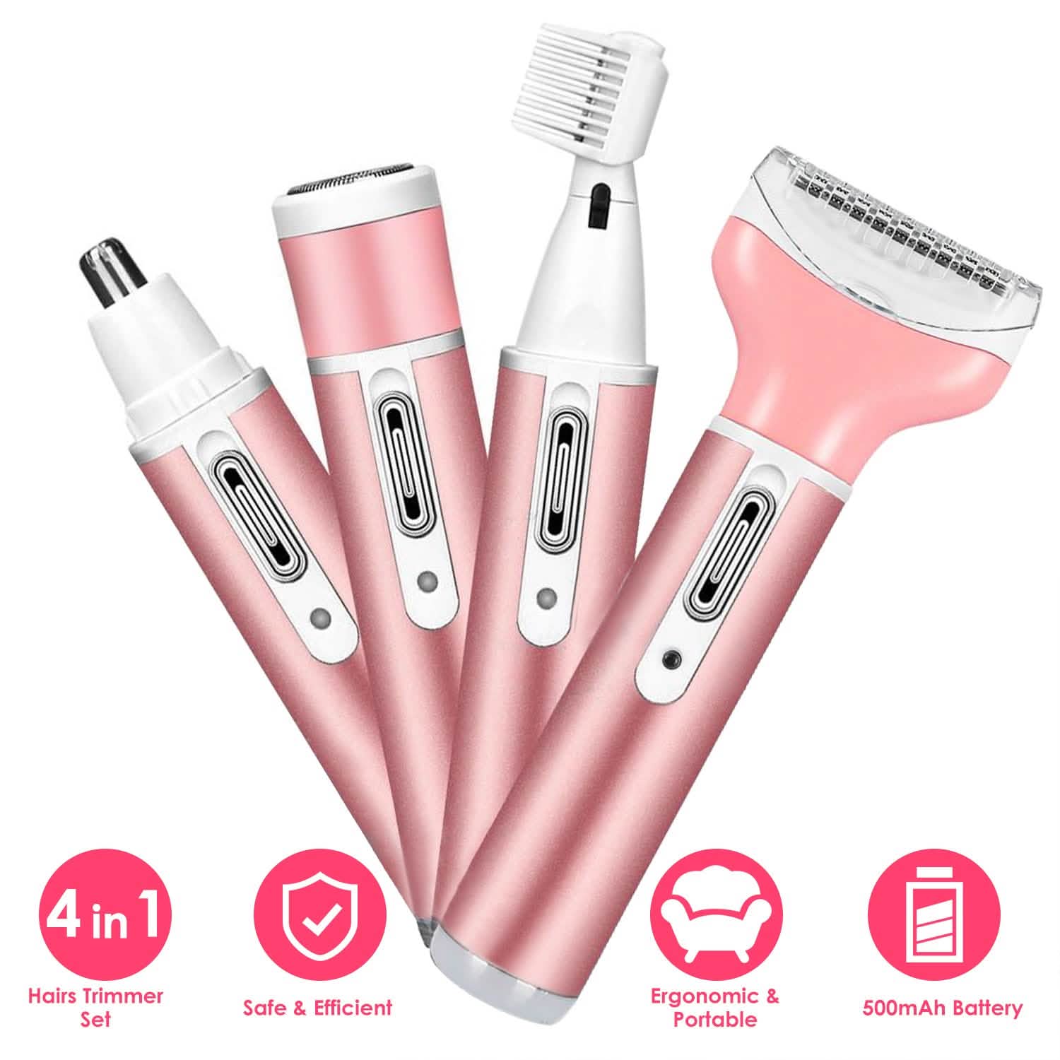 4-in-1 Women Electric Shaver Beauty & Personal Care - Tophatter Daily Deals