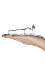 Gläs - 4" Glass Butt Plug - Clear Sex Toy - Tophatter Daily Deals