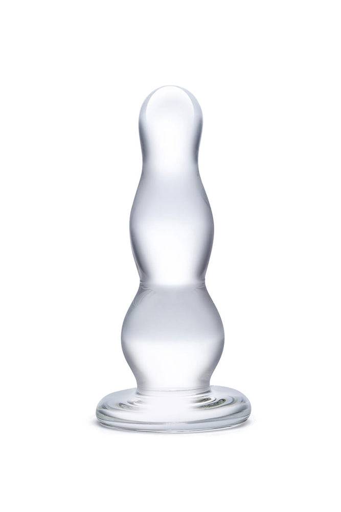 Gläs - 4" Glass Butt Plug - Clear Sex Toy - Tophatter Daily Deals